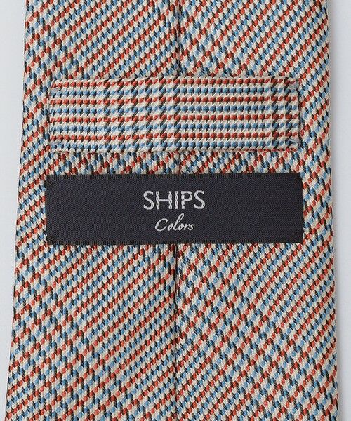 SHIPS / シップス ネクタイ | SHIPS Colors:日本製 シルク チェック柄 ネクタイ | 詳細2