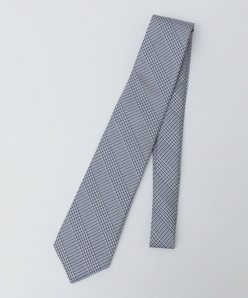 SHIPS / シップス ネクタイ | SHIPS Colors:日本製 シルク チェック柄 ネクタイ（スカイブルー）
