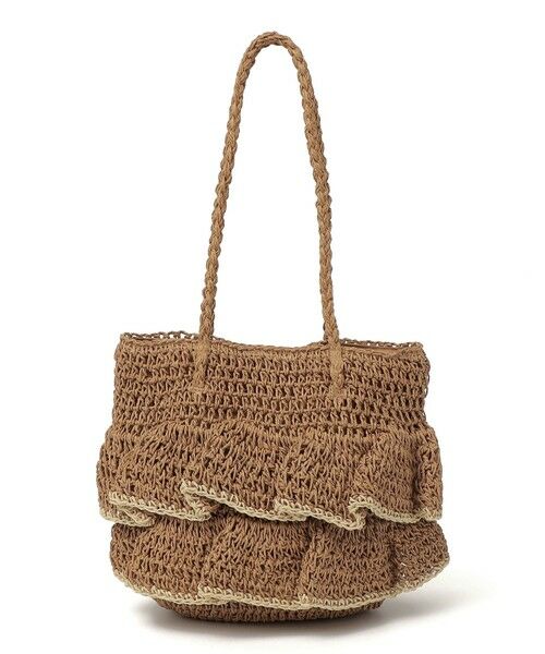 SHIPS / シップス かごバック | 《予約》SHIPS Colors:ペーパー フリル トート◆ | 詳細16