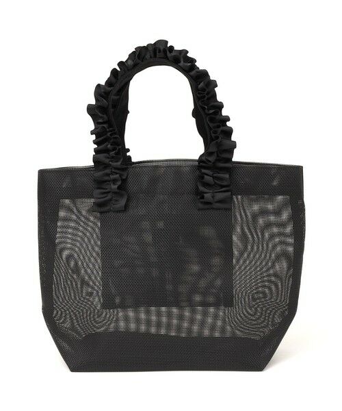 SHIPS / シップス トートバッグ | 《予約》SHIPS Colors:フリルハンドル メッシュ トート◆ | 詳細1