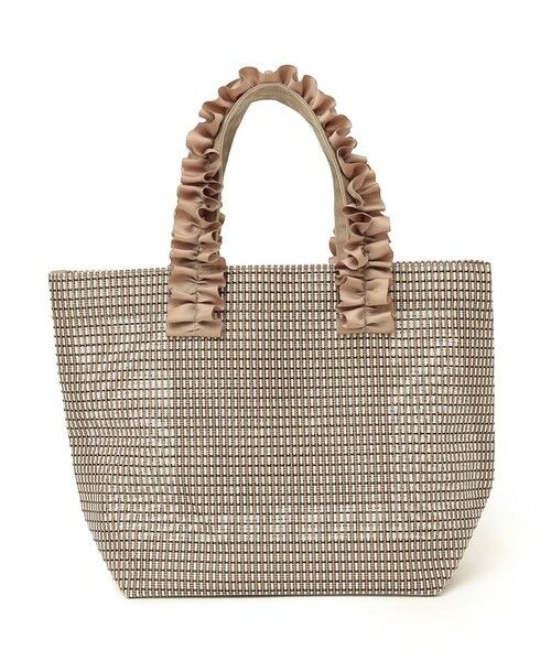 SHIPS / シップス トートバッグ | 《予約》SHIPS Colors:フリルハンドル メッシュ トート◆ | 詳細8