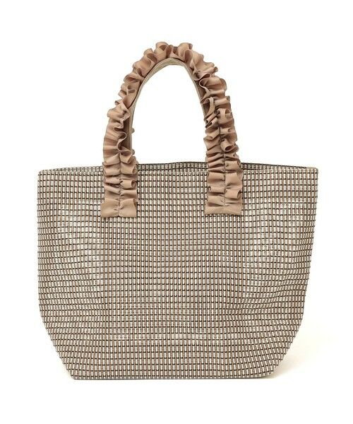 SHIPS / シップス トートバッグ | 《予約》SHIPS Colors:フリルハンドル メッシュ トート◆ | 詳細9