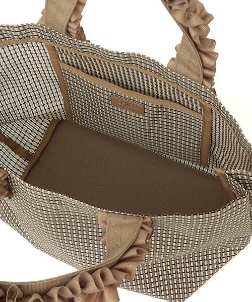 SHIPS / シップス トートバッグ | 《予約》SHIPS Colors:フリルハンドル メッシュ トート◆ | 詳細14