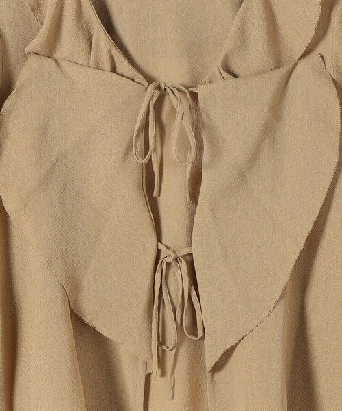 SHIPS / シップス シャツ・ブラウス | SHIPS Colors:〈手洗い可能〉メッシュ 羽織り ラッフル シャツ | 詳細8