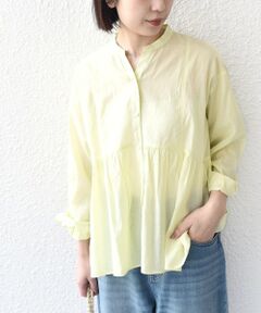 SHIPS / シップス シャツ・ブラウス | SHIPS Colors:〈手洗い可能〉コットン キュプラ ペプラム シャツ