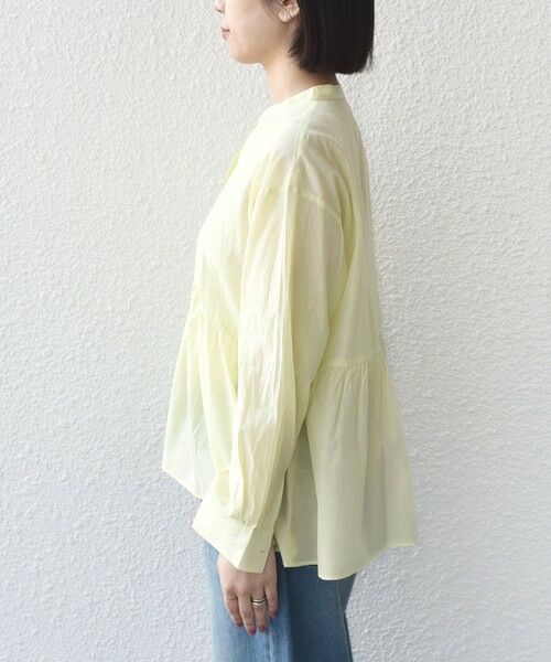 SHIPS / シップス シャツ・ブラウス | SHIPS Colors:〈手洗い可能〉コットン キュプラ ペプラム シャツ | 詳細8