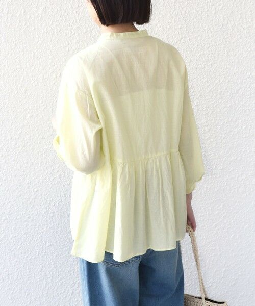 SHIPS / シップス シャツ・ブラウス | SHIPS Colors:〈手洗い可能〉コットン キュプラ ペプラム シャツ | 詳細14