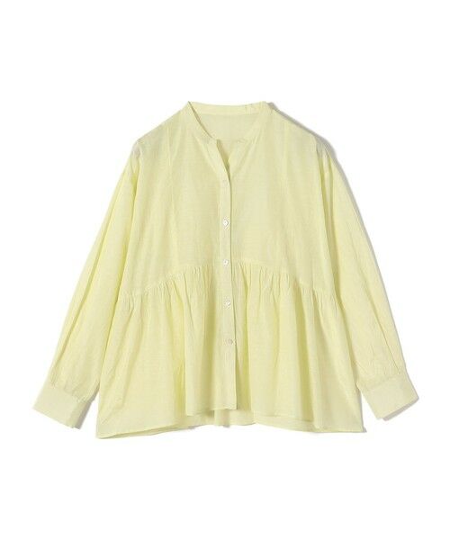 SHIPS / シップス シャツ・ブラウス | SHIPS Colors:〈手洗い可能〉コットン キュプラ ペプラム シャツ | 詳細2