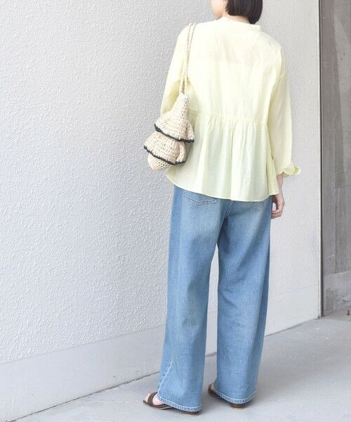 SHIPS / シップス シャツ・ブラウス | SHIPS Colors:〈手洗い可能〉コットン キュプラ ペプラム シャツ | 詳細16