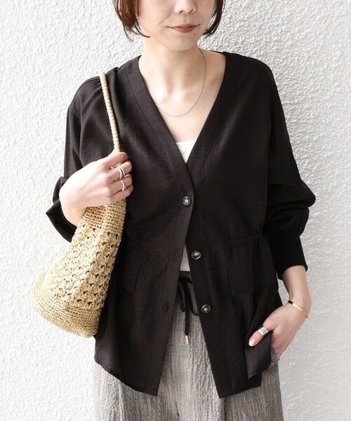 SHIPS / シップス シャツ・ブラウス | 《予約》SHIPS Colors:〈手洗い可能〉シアー スラブ シャツ ブルゾン◆ | 詳細7