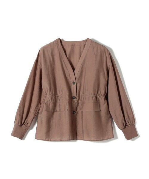 SHIPS / シップス シャツ・ブラウス | 《予約》SHIPS Colors:〈手洗い可能〉シアー スラブ シャツ ブルゾン◆ | 詳細13