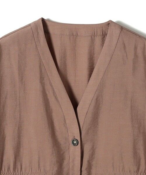 SHIPS / シップス シャツ・ブラウス | 《予約》SHIPS Colors:〈手洗い可能〉シアー スラブ シャツ ブルゾン◆ | 詳細14