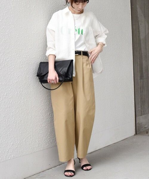 SHIPS / シップス シャツ・ブラウス | SHIPS Colors:〈洗濯機可能〉ユーロリネン 2WAY ロングスリーブ シャツ◇ | 詳細7