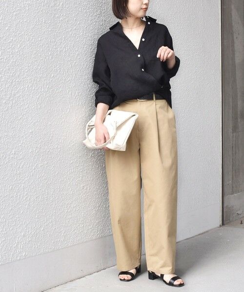 SHIPS / シップス シャツ・ブラウス | SHIPS Colors:〈洗濯機可能〉ユーロリネン 2WAY ロングスリーブ シャツ◇ | 詳細11