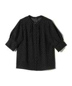 SHIPS / シップス シャツ・ブラウス | 《新色予約》SHIPS Colors:〈洗濯機可能〉ジョーゼット タック スリーブ ブラウス◆