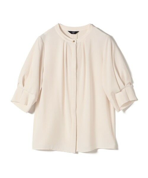SHIPS / シップス シャツ・ブラウス | 《予約》SHIPS Colors:〈洗濯機可能〉ジョーゼット タック スリーブ ブラウス◆ | 詳細1