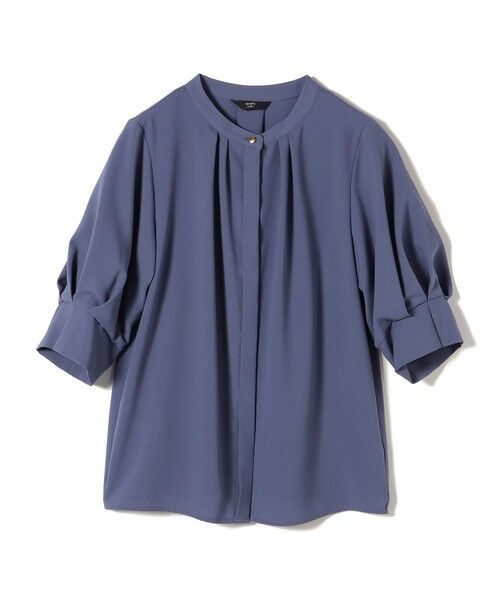 SHIPS / シップス シャツ・ブラウス | 《予約》SHIPS Colors:〈洗濯機可能〉ジョーゼット タック スリーブ ブラウス◆ | 詳細14