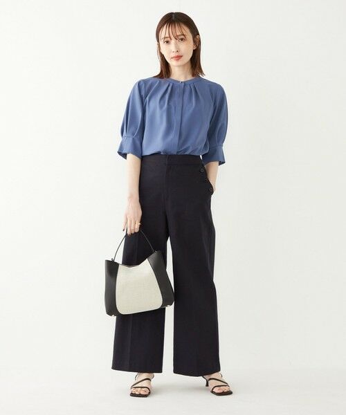 SHIPS / シップス シャツ・ブラウス | 《予約》SHIPS Colors:〈洗濯機可能〉ジョーゼット タック スリーブ ブラウス◆ | 詳細28