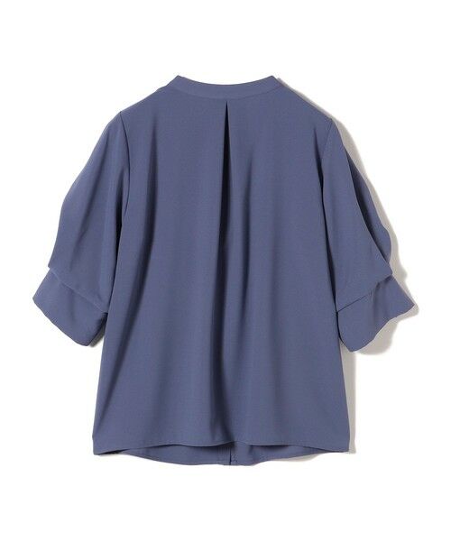 SHIPS / シップス シャツ・ブラウス | 《予約》SHIPS Colors:〈洗濯機可能〉ジョーゼット タック スリーブ ブラウス◆ | 詳細15