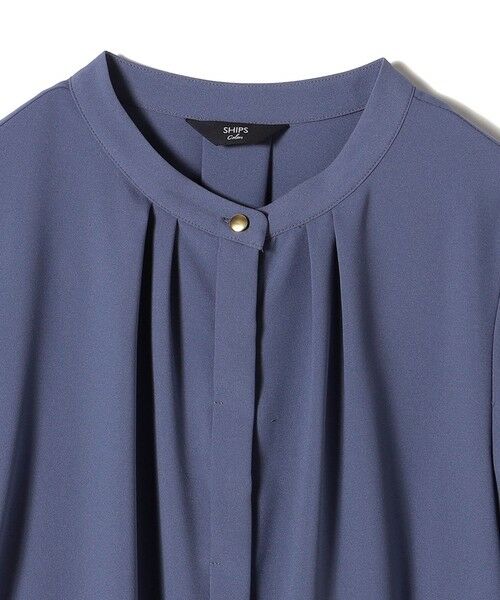 SHIPS / シップス シャツ・ブラウス | 《予約》SHIPS Colors:〈洗濯機可能〉ジョーゼット タック スリーブ ブラウス◆ | 詳細16