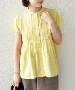 SHIPS / シップス シャツ・ブラウス | 《予約》SHIPS Colors:〈手洗い可能〉コットン ピンタック ジョイント シャツ2◆