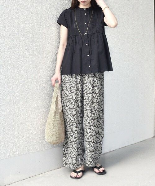 SHIPS / シップス シャツ・ブラウス | 《予約》SHIPS Colors:〈手洗い可能〉コットン ピンタック ジョイント シャツ2◆ | 詳細4