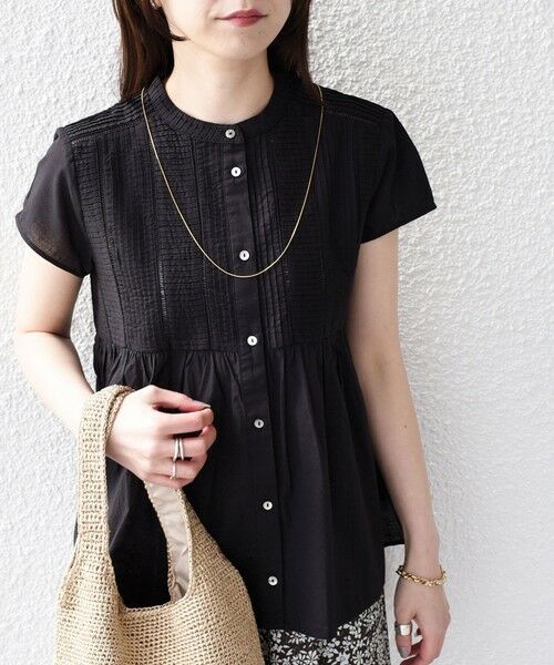 SHIPS / シップス シャツ・ブラウス | 《予約》SHIPS Colors:〈手洗い可能〉コットン ピンタック ジョイント シャツ2◆ | 詳細5