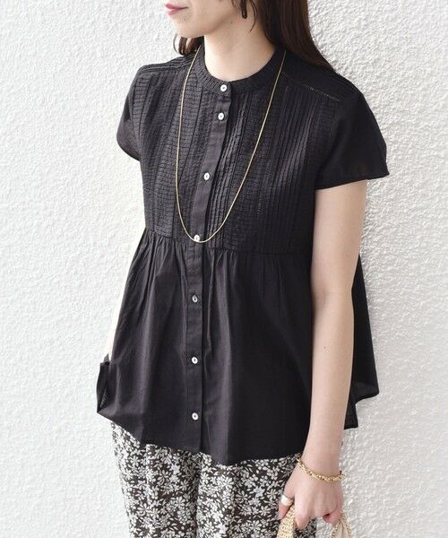 SHIPS / シップス シャツ・ブラウス | 《予約》SHIPS Colors:〈手洗い可能〉コットン ピンタック ジョイント シャツ2◆ | 詳細6