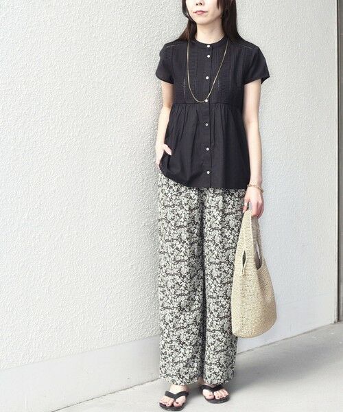 SHIPS / シップス シャツ・ブラウス | 《予約》SHIPS Colors:〈手洗い可能〉コットン ピンタック ジョイント シャツ2◆ | 詳細7