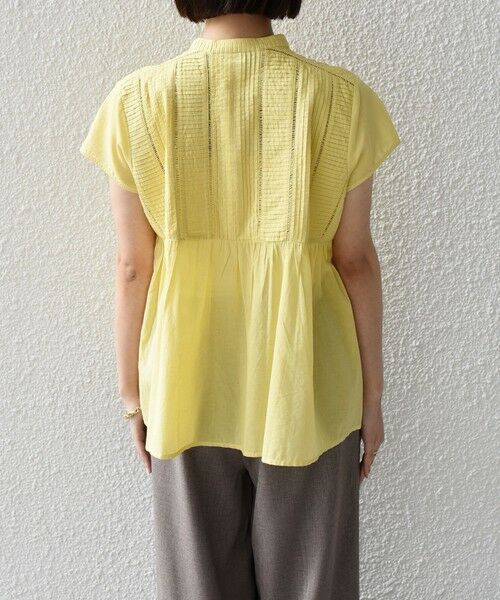 SHIPS / シップス シャツ・ブラウス | 《予約》SHIPS Colors:〈手洗い可能〉コットン ピンタック ジョイント シャツ2◆ | 詳細16