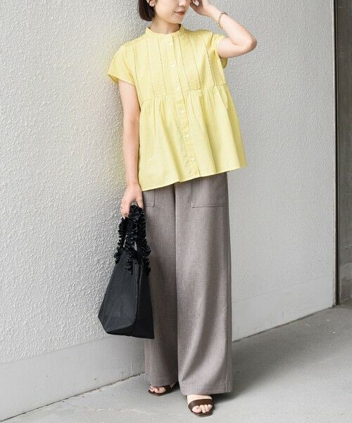 SHIPS / シップス シャツ・ブラウス | 《予約》SHIPS Colors:〈手洗い可能〉コットン ピンタック ジョイント シャツ2◆ | 詳細17