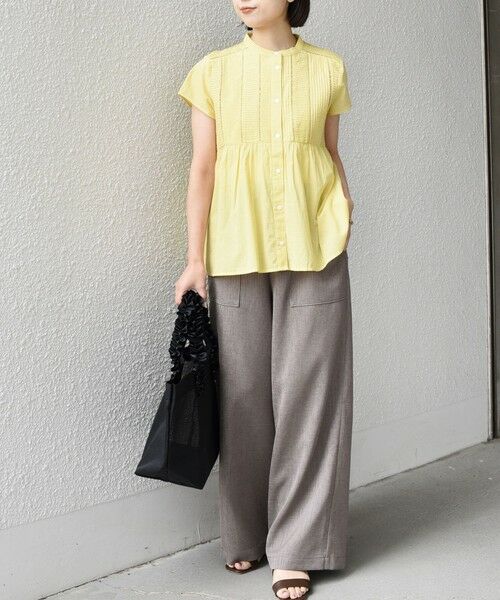 SHIPS / シップス シャツ・ブラウス | 《予約》SHIPS Colors:〈手洗い可能〉コットン ピンタック ジョイント シャツ2◆ | 詳細20