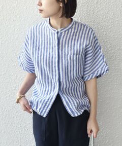 SHIPS / シップス シャツ・ブラウス | 《予約》SHIPS Colors:〈洗濯機可能〉ユーロリネン ドロスト シャツ2◆