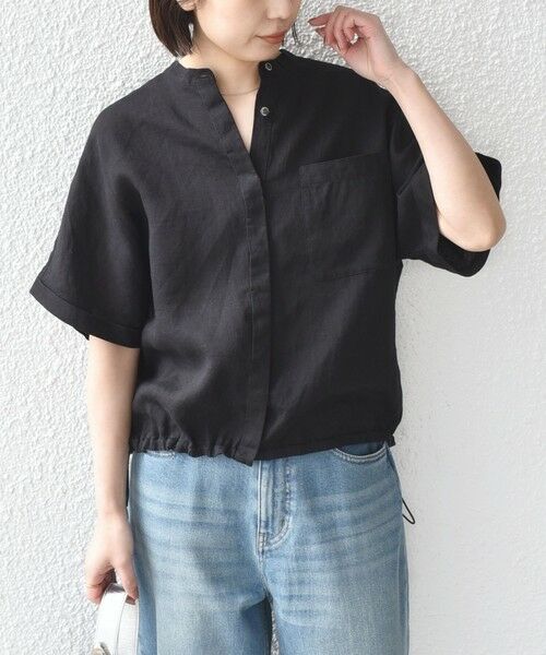 SHIPS / シップス シャツ・ブラウス | SHIPS Colors:〈洗濯機可能〉ユーロリネン (EURO Linen) ドロスト シャツ2◇ | 詳細10