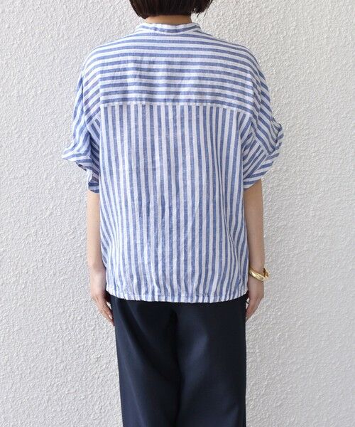 SHIPS / シップス シャツ・ブラウス | 《予約》SHIPS Colors:〈洗濯機可能〉ユーロリネン ドロスト シャツ2◆ | 詳細16