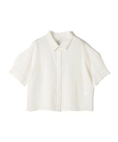 SHIPS / シップス シャツ・ブラウス | 《予約》SHIPS Colors:〈洗濯機可能〉ユーロリネン ボクシー パフスリーブ シャツ◆