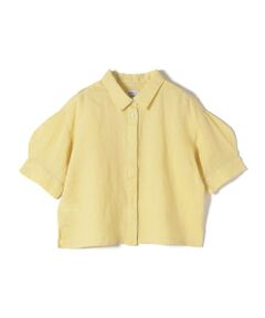 SHIPS / シップス シャツ・ブラウス | 《予約》SHIPS Colors:〈洗濯機可能〉ユーロリネン ボクシー パフスリーブ シャツ◆