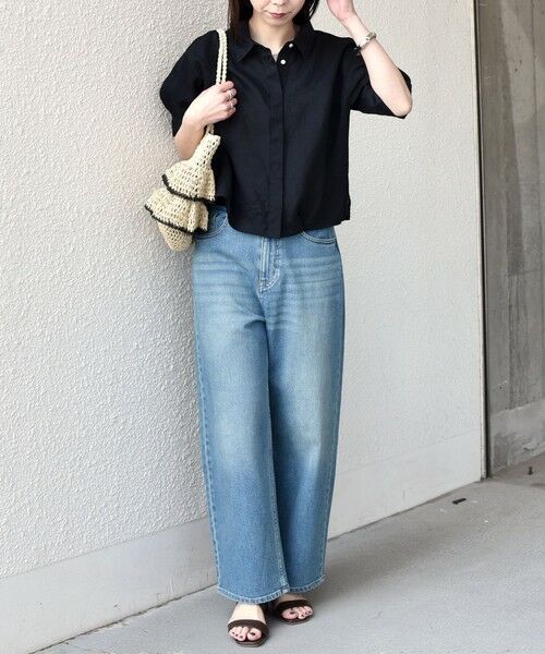 SHIPS / シップス シャツ・ブラウス | SHIPS Colors:〈洗濯機可能〉ユーロリネン (EURO Linen) ボクシー パフスリーブ シャツ◇ | 詳細19