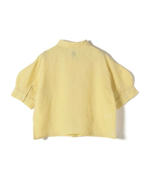 SHIPS / シップス シャツ・ブラウス | 《予約》SHIPS Colors:〈洗濯機可能〉ユーロリネン ボクシー パフスリーブ シャツ◆ | 詳細14