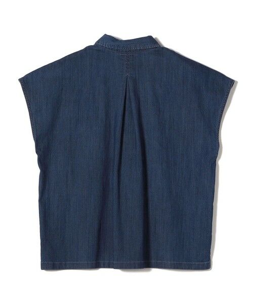 SHIPS / シップス シャツ・ブラウス | 《予約》SHIPS Colors:〈洗濯機可能〉ファンクション デニム フレア スリーブ シャツ◆ | 詳細9