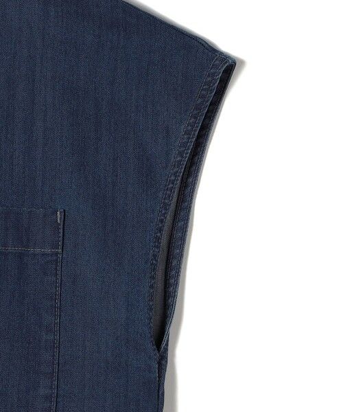 SHIPS / シップス シャツ・ブラウス | 《予約》SHIPS Colors:〈洗濯機可能〉ファンクション デニム フレア スリーブ シャツ◆ | 詳細11