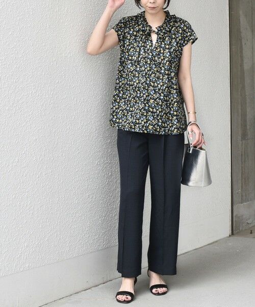 SHIPS / シップス シャツ・ブラウス | 《予約》SHIPS Colors:〈手洗い可能〉フルーツ プリント フリルネック ブラウス◆ | 詳細21