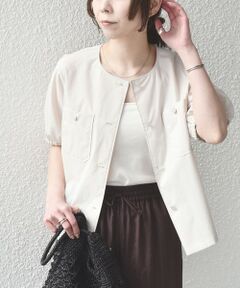 SHIPS / シップス シャツ・ブラウス | 《予約》SHIPS Colors:〈接触冷感・UVカット・撥水〉マルチファンクション 羽織 シャツ◆