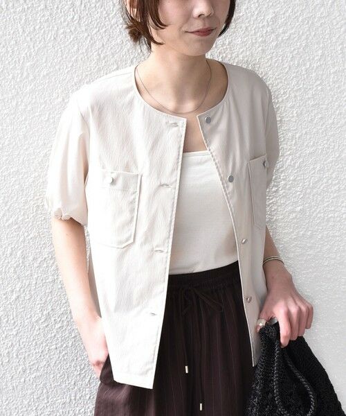 SHIPS / シップス シャツ・ブラウス | 《予約》SHIPS Colors:〈接触冷感・UVカット・撥水〉マルチファンクション 羽織 シャツ◆ | 詳細9