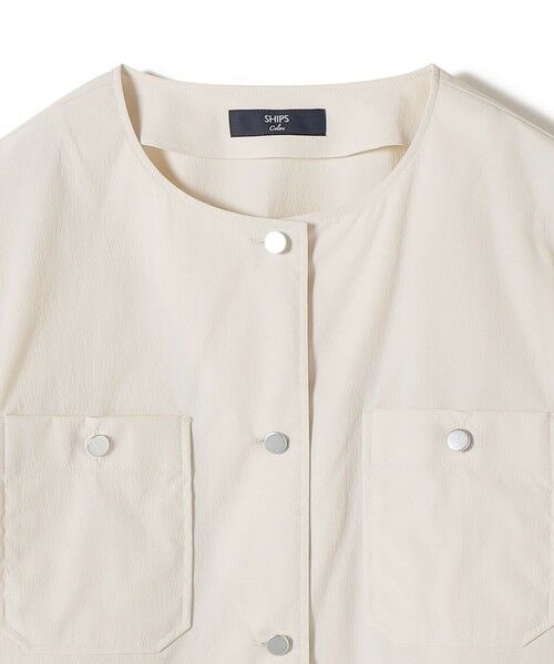 SHIPS / シップス シャツ・ブラウス | 《予約》SHIPS Colors:〈接触冷感・UVカット・撥水〉マルチファンクション 羽織 シャツ◆ | 詳細3