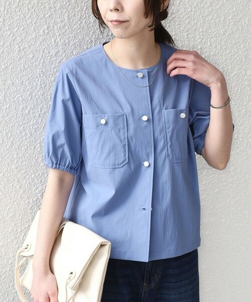 SHIPS / シップス シャツ・ブラウス | 《予約》SHIPS Colors:〈接触冷感・UVカット・撥水〉マルチファンクション 羽織 シャツ◆ | 詳細25