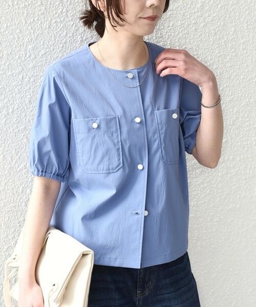 SHIPS / シップス シャツ・ブラウス | 《予約》SHIPS Colors:〈接触冷感・UVカット・撥水〉マルチファンクション 羽織 シャツ◆ | 詳細26