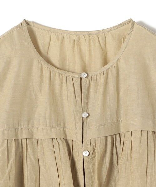 SHIPS / シップス シャツ・ブラウス | SHIPS Colors:〈手洗い可能〉コットン キュプラ ティアード 羽織り シャツ | 詳細3