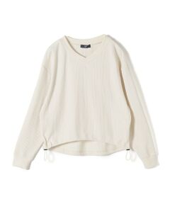 SHIPS / シップス カットソー（半袖以外） | SHIPS Colors:〈手洗い可能〉変形ワッフル Vネック プルオーバー