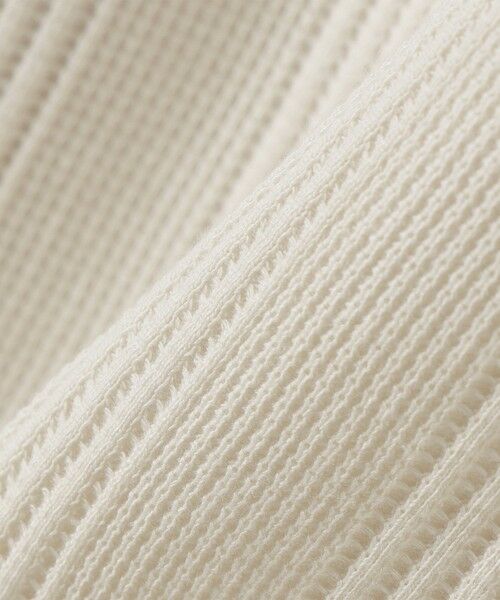 SHIPS / シップス カットソー（半袖以外） | SHIPS Colors:〈手洗い可能〉変形ワッフル Vネック プルオーバー | 詳細1